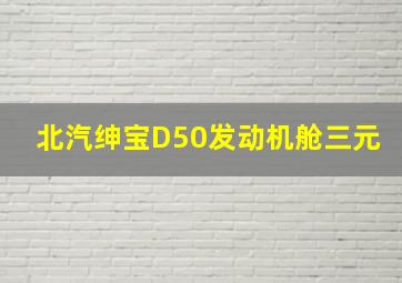 北汽绅宝D50发动机舱三元