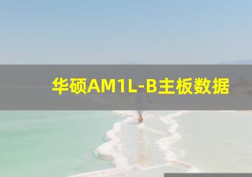 华硕AM1L-B主板数据