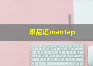 印尼语mantap