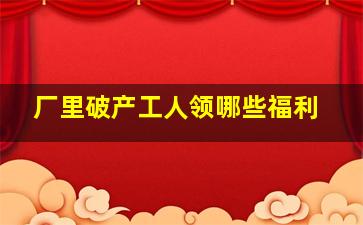 厂里破产工人领哪些福利