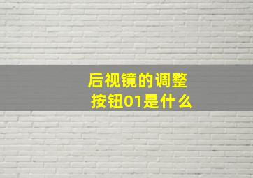 后视镜的调整按钮01是什么