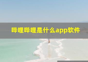 哔哩哔哩是什么app软件