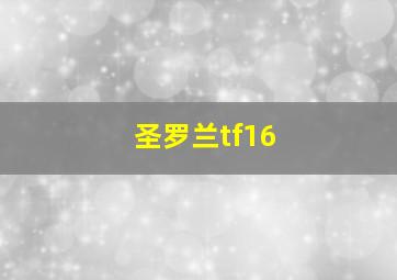 圣罗兰tf16