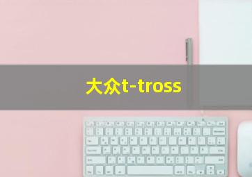 大众t-tross