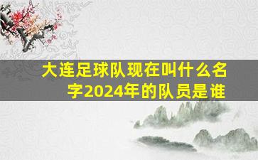 大连足球队现在叫什么名字2024年的队员是谁