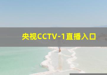 央视CCTV-1直播入口