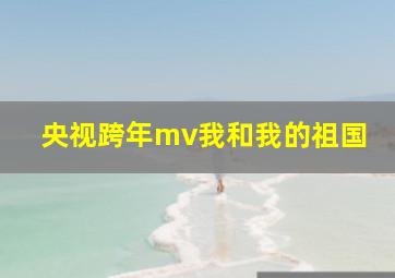 央视跨年mv我和我的祖国