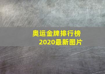 奥运金牌排行榜2020最新图片