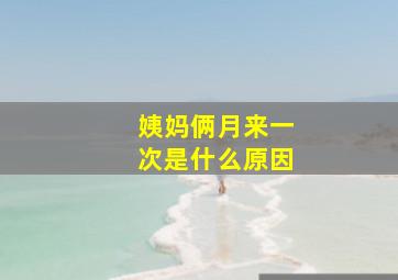 姨妈俩月来一次是什么原因