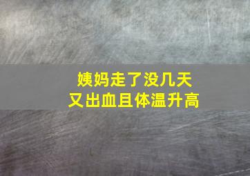 姨妈走了没几天又出血且体温升高