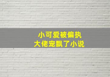 小可爱被偏执大佬宠飘了小说