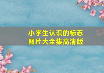 小学生认识的标志图片大全集高清版