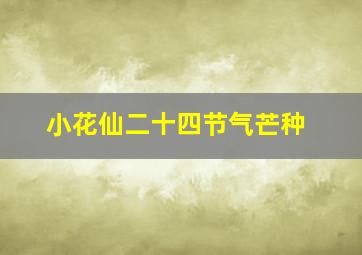 小花仙二十四节气芒种