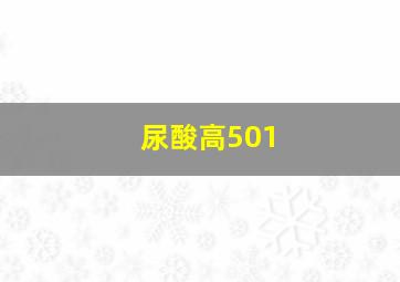 尿酸高501