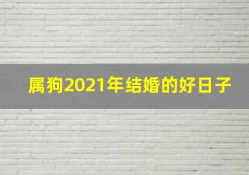 属狗2021年结婚的好日子