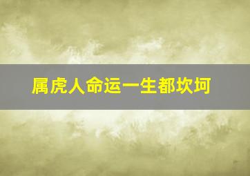 属虎人命运一生都坎坷