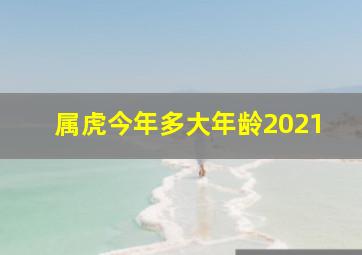 属虎今年多大年龄2021