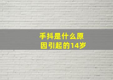 手抖是什么原因引起的14岁