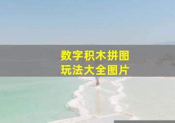 数字积木拼图玩法大全图片