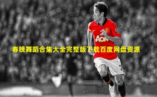 春晚舞蹈合集大全完整版下载百度网盘资源