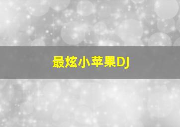 最炫小苹果DJ