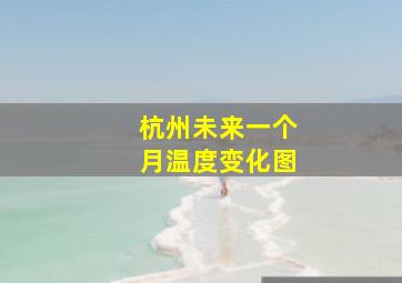 杭州未来一个月温度变化图