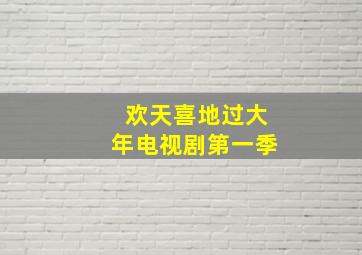 欢天喜地过大年电视剧第一季