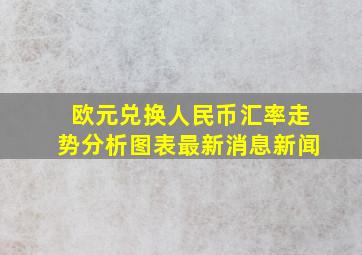 欧元兑换人民币汇率走势分析图表最新消息新闻