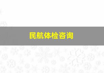 民航体检咨询