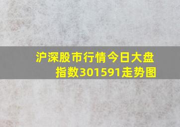 沪深股市行情今日大盘指数301591走势图