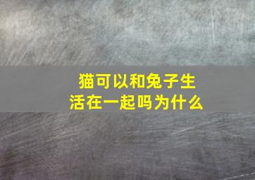 猫可以和兔子生活在一起吗为什么