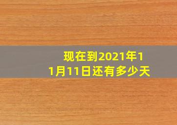 现在到2021年11月11日还有多少天