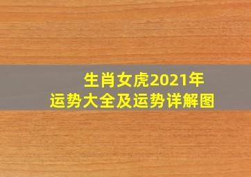 生肖女虎2021年运势大全及运势详解图