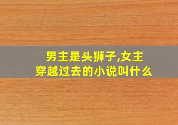 男主是头狮子,女主穿越过去的小说叫什么