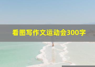 看图写作文运动会300字