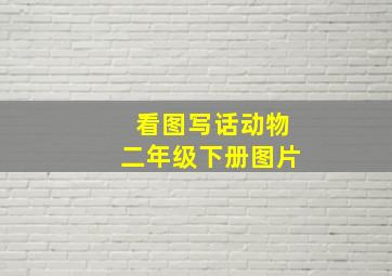 看图写话动物二年级下册图片