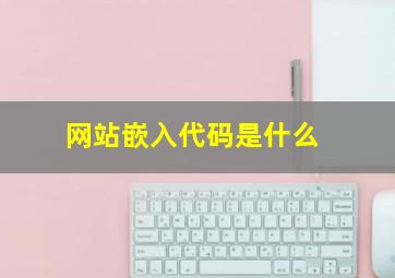 网站嵌入代码是什么