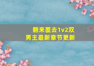 翻来覆去1v2双男主最新章节更新