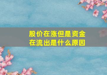 股价在涨但是资金在流出是什么原因