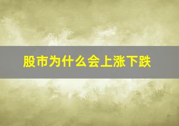 股市为什么会上涨下跌