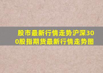 股市最新行情走势沪深300股指期货最新行情走势图