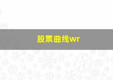 股票曲线wr