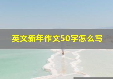 英文新年作文50字怎么写