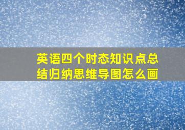 英语四个时态知识点总结归纳思维导图怎么画