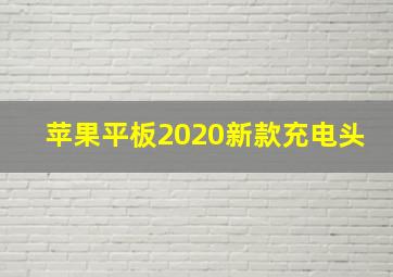 苹果平板2020新款充电头