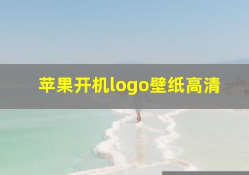 苹果开机logo壁纸高清