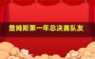 詹姆斯第一年总决赛队友