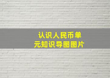 认识人民币单元知识导图图片