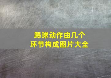 踢球动作由几个环节构成图片大全