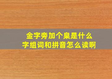 金字旁加个臬是什么字组词和拼音怎么读啊